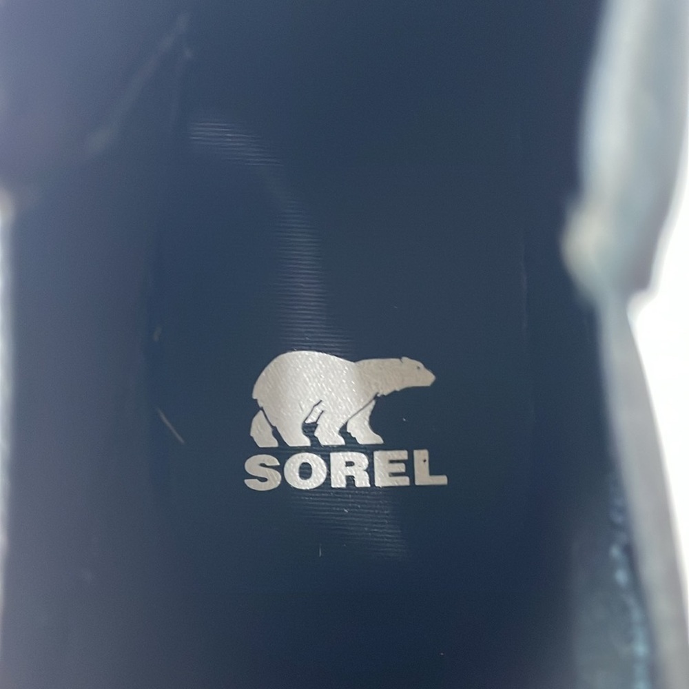NEW Sorel Emelie 3 Chelsea Black Leather Ankle Boots - Picture 10 of 10